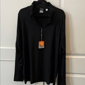 Puma Core 1/4 zip popover crest Black Long Sleeve men’s xl nwt